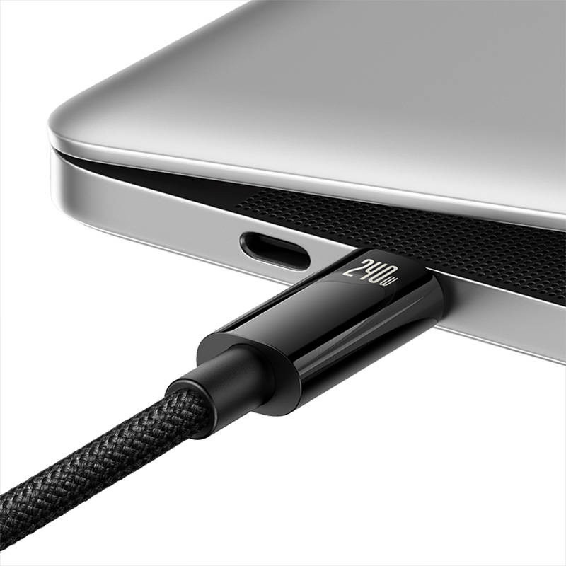 Super brzi USB-C kabal BASEUS Tungsten Gold 3m