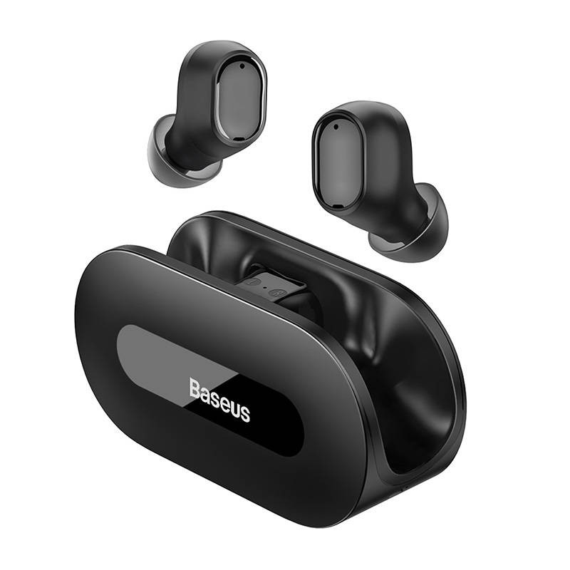 Moderne bluetooth  bežične slušalice BASEUS EZ10 crne