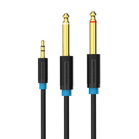 AUX kabal VENTION 3.5mm na 2x6.35mm