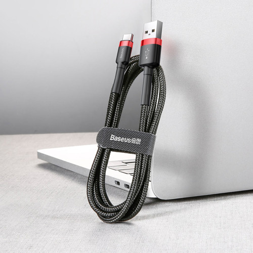 Kabal USB-A na USB-C BASEUS 0.5m crveni crni