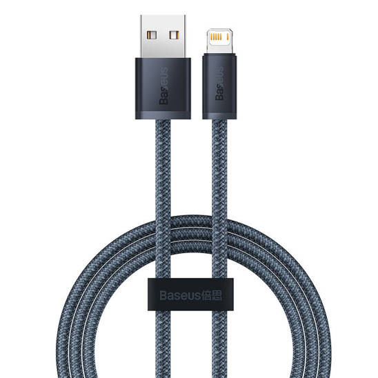 Kabal USB-A na Lightning BASEUS 1m siva