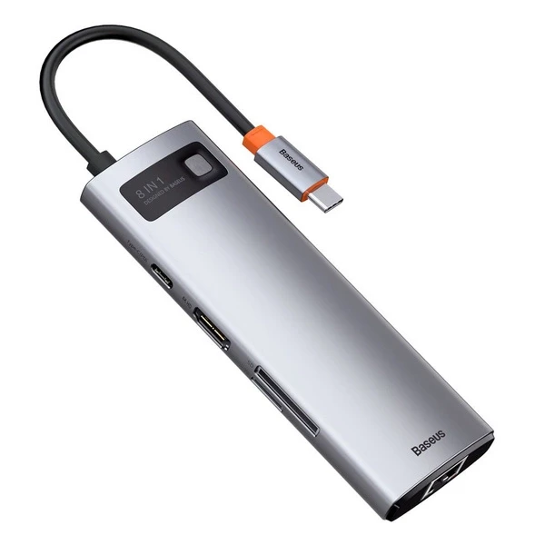 Multiport BASEUS 8u1 USB-C Hub CAHUB-CV0G