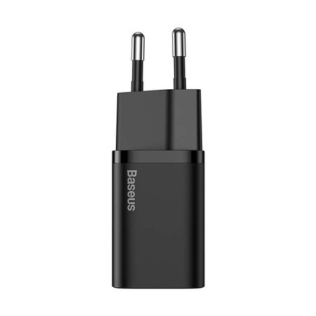 Super brzi punjač 20W sa USB-C kablom 1m BASEUS crni