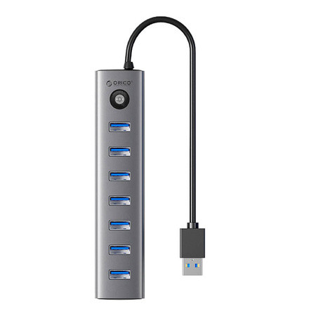 USB-C HUB  ORICO 7u1 crni