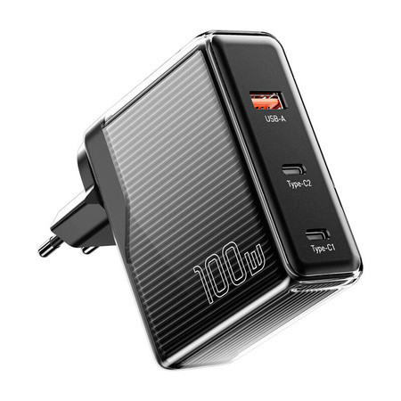 Punjač ESSAGER 100W crni