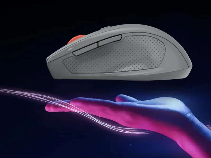 Ergonomski bežični miš CANYON CMSW20DG sivi