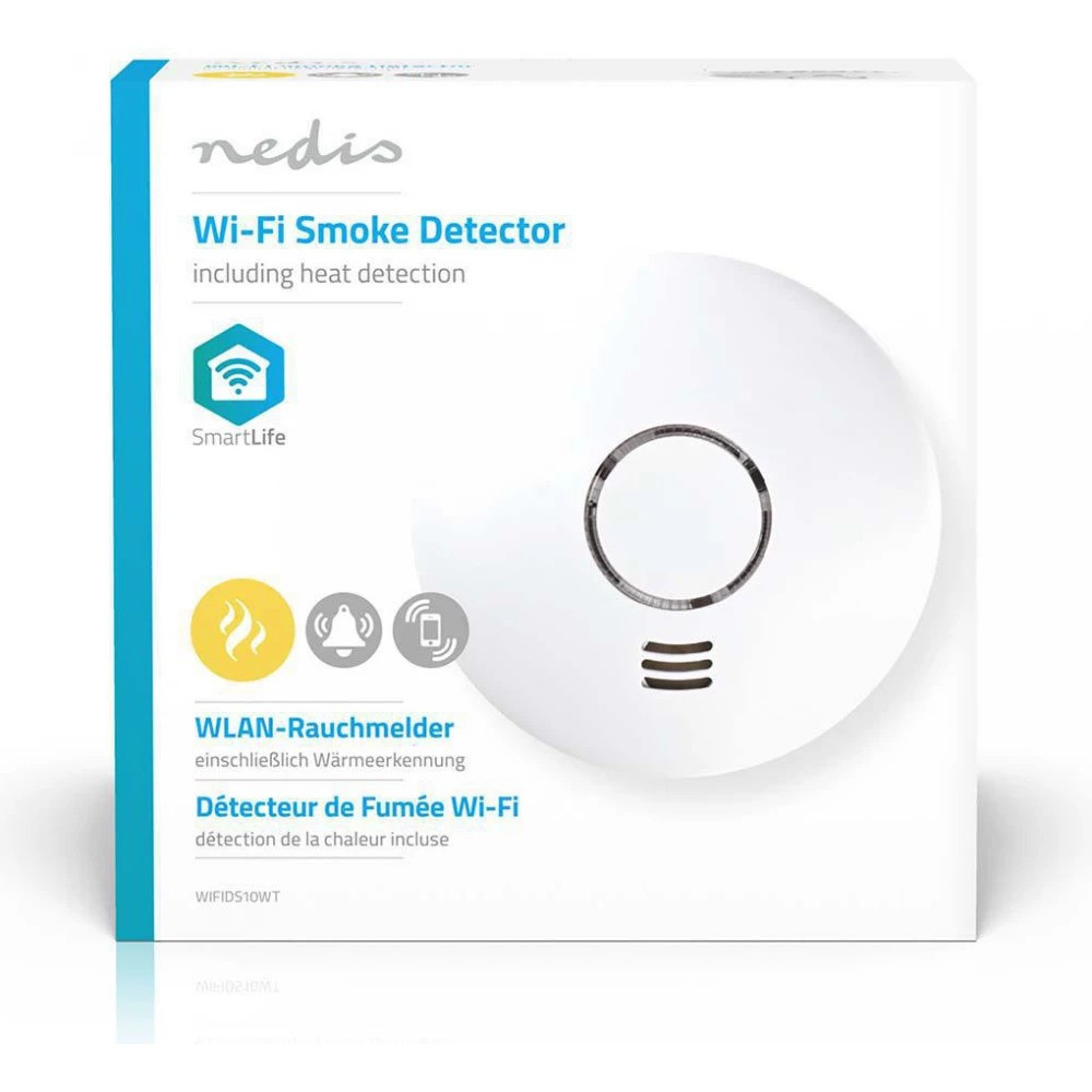 Detektor dima SMART Wi-Fi NEDIS