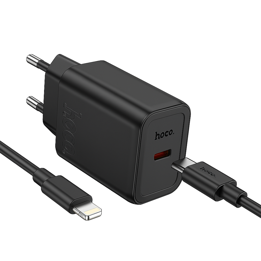 Punjač i kabal HOCO N60 USB-C na Lightning 20W