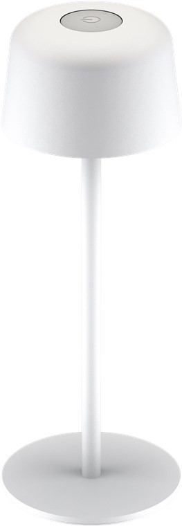 Punjiva bežična LED stolna lampa sa tri nivoa svijetline GOOBAY 3000K 25cm bijela