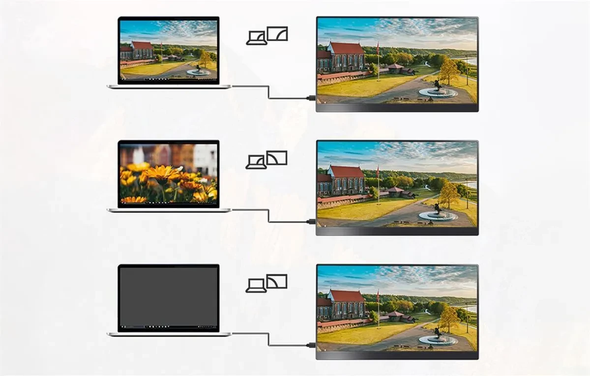 Prijenosni monitor sa podesivim stalkom ARZOPA A1M 17.3" FULL HD