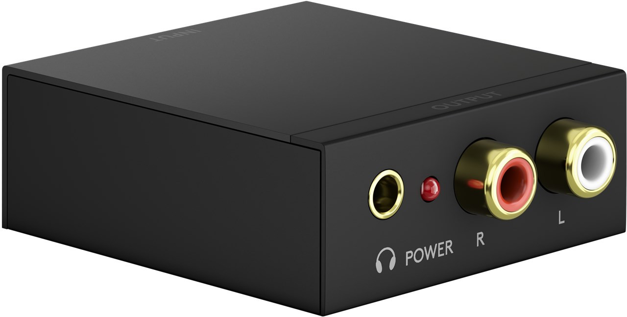 AV konverter digitalni na analogni 2xRCA 192kHz
