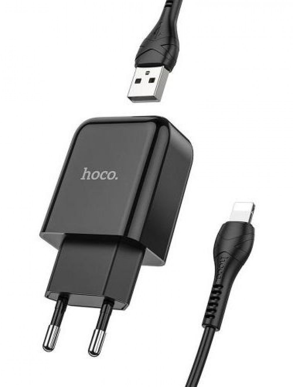 Punjač i kabal HOCO N2 Lightning 18W