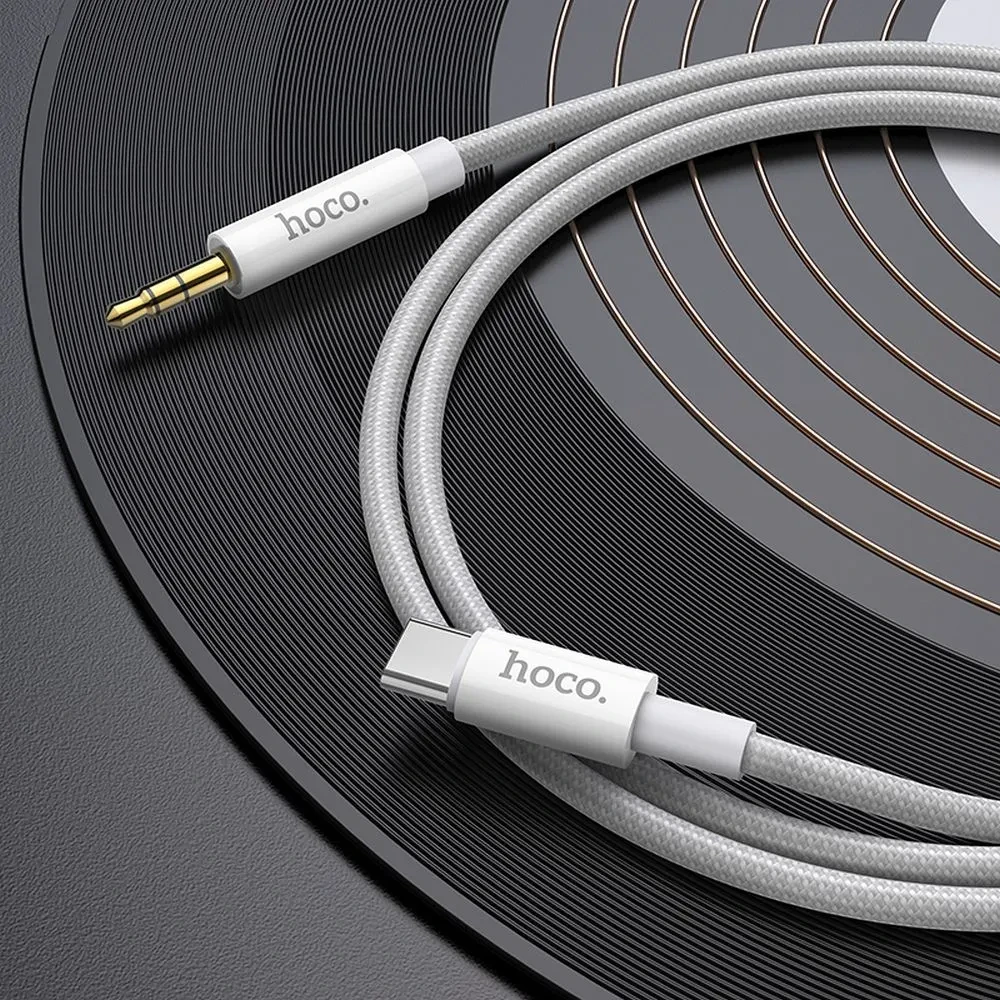 AUX kabal za USB C HOCO 1m