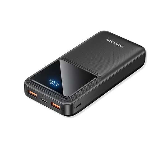Prijenosni punjač powerbank sa displejom  VENTION 22.5W 20000mAh crni - slika 2