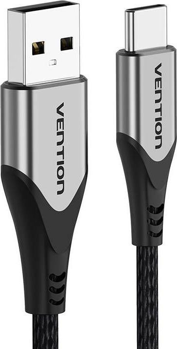 Kabal USB-A na USB-C 60W VENTION 1m crni