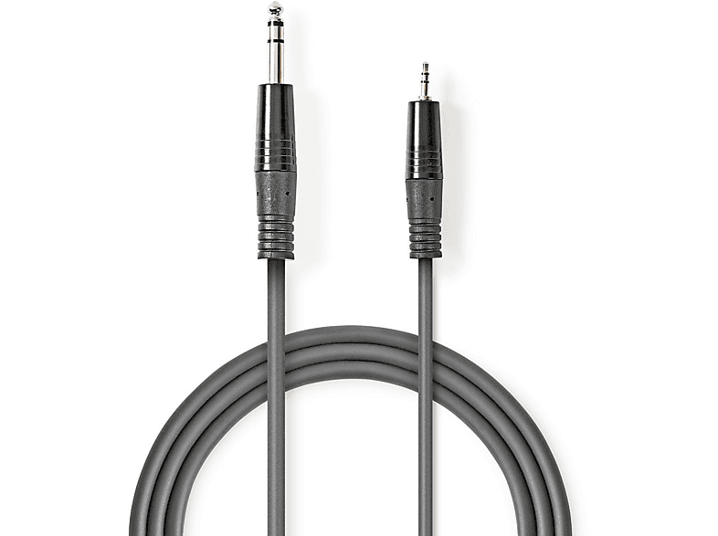 AUX kabal 6.35mm na 3.5mm stereo NEDIS 3m