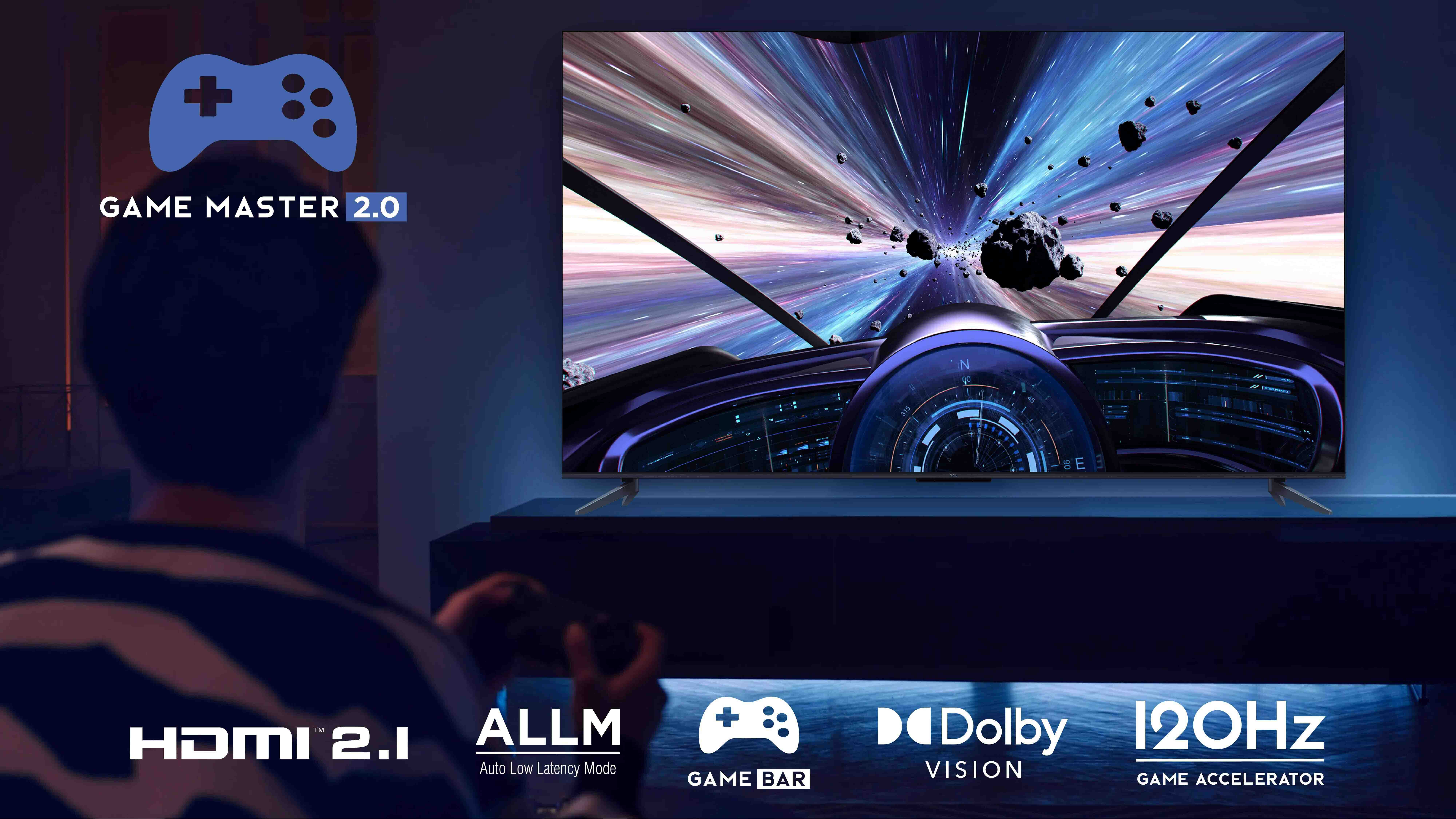 QLED TV TCL C643 55 inča, veličina zaslona 139 cm