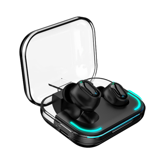 Bežične bluetooth slušalice GIGATECH TWS-202 crne