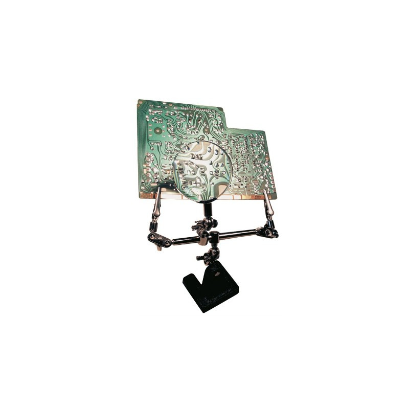 Držač za lemljenje sa lupom GOOBAY