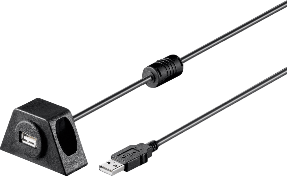 Montažni ugradni USB produžni kabal GOOBAY