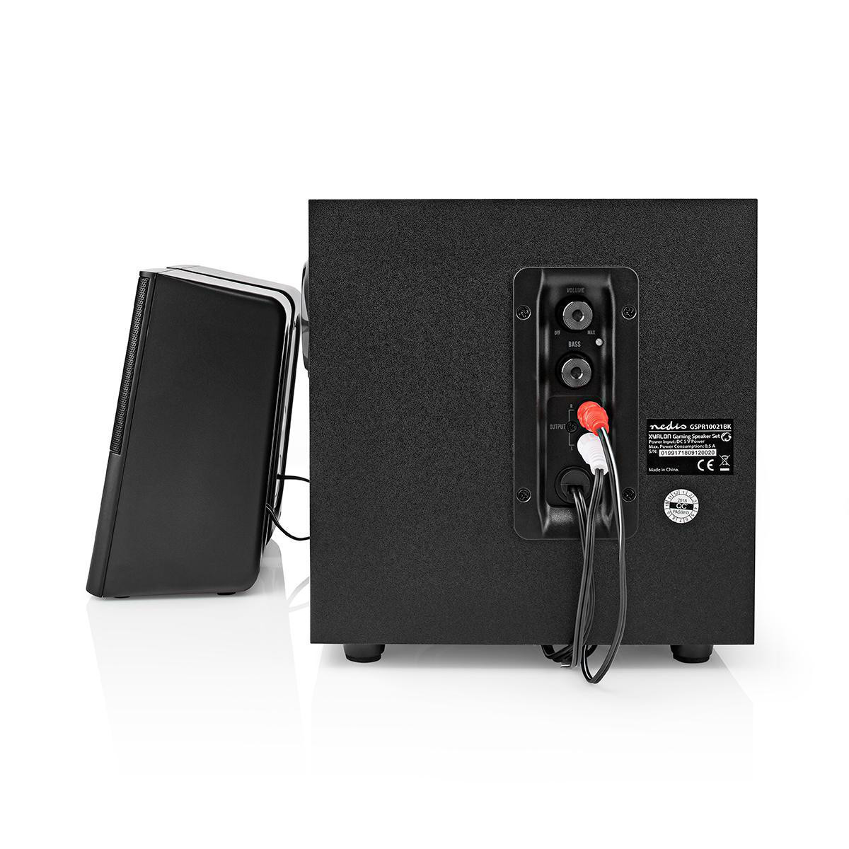 Zvučnici NEDIS GSPR10021BK