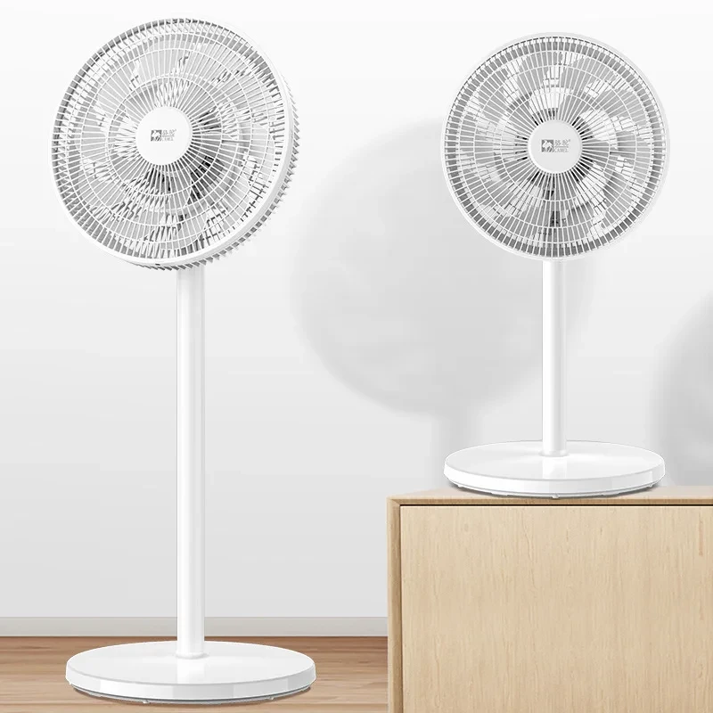 Podni podesivi snažni ventilator sa rotacijom i tri brzine HQ-FAN bijeli