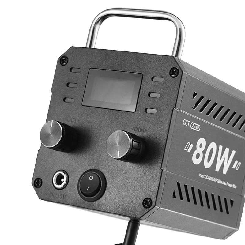 Podesivo studijsko LED osvijetljenje reflektor 80W bicolor sa tripodom - slika 5