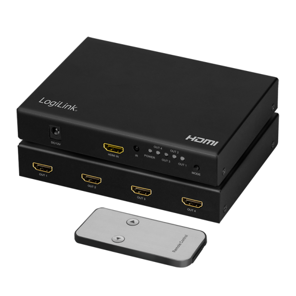 Zidni HDMI razdjelnik 4/14K 60HZ  LOGILINK HD0054