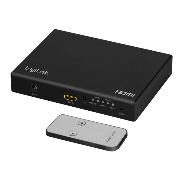 Zidni HDMI razdjelnik 4/14K 60HZ  LOGILINK HD0054