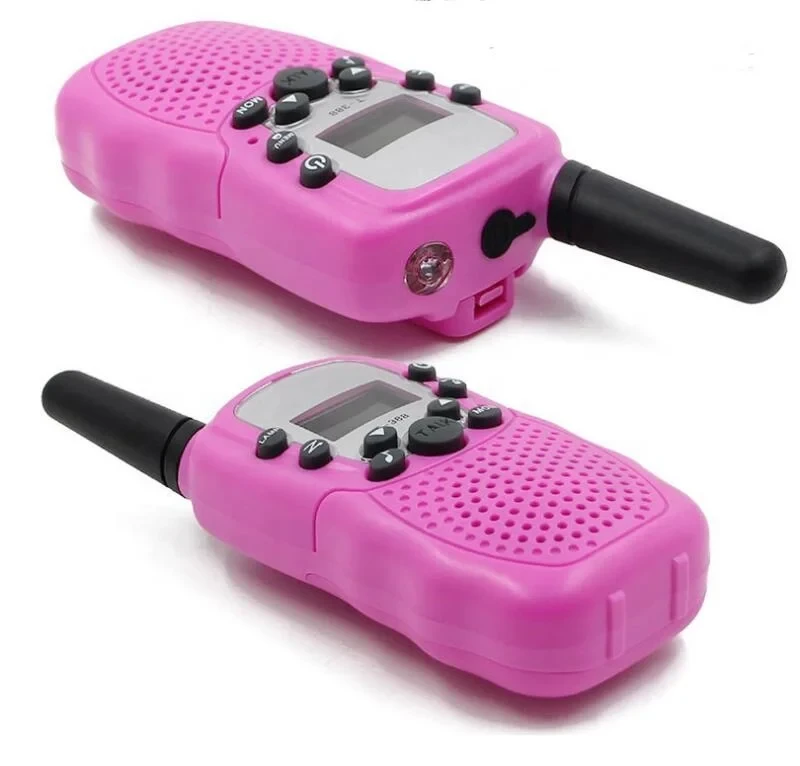 Mini radio stanice walkie talkies za djecu pink SET 2/1