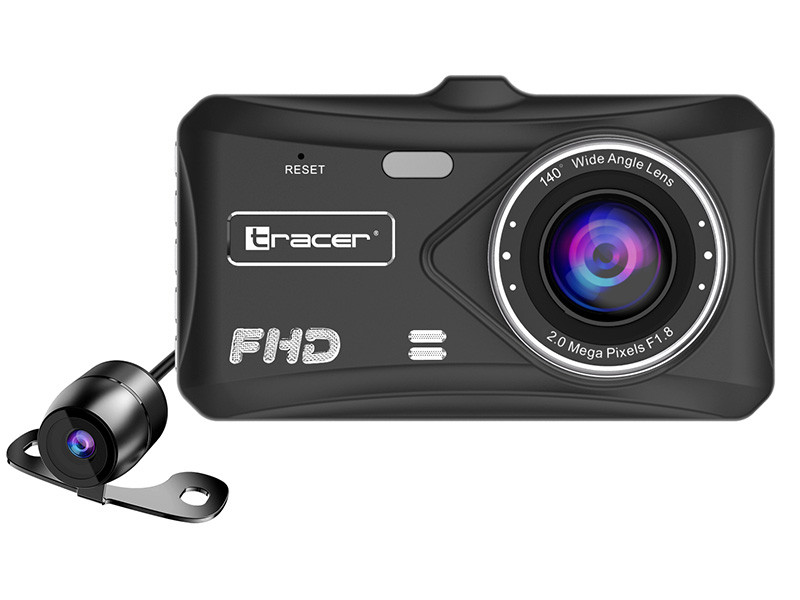 Auto kamera sa 4" ekranom na dodir i G senzorom TRACER 4TS FHD Crux Dash Cam