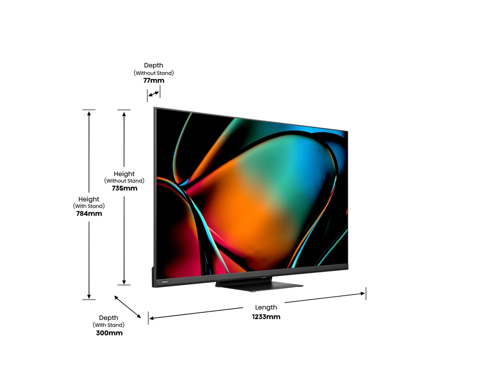 LED TV HISENSE Mini LED 55U8KQ