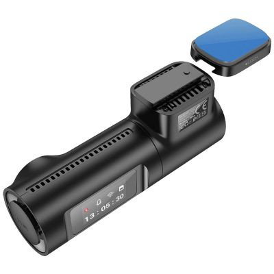 Auto kamera za snimanje vožnje DV1 HOCO Dash Cam sa uglom gledanja od 140 stepeni