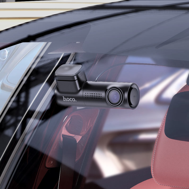 Auto kamera za snimanje vožnje DV1 HOCO Dash Cam podržava memoriju kameri do 128GB i 22 jezika