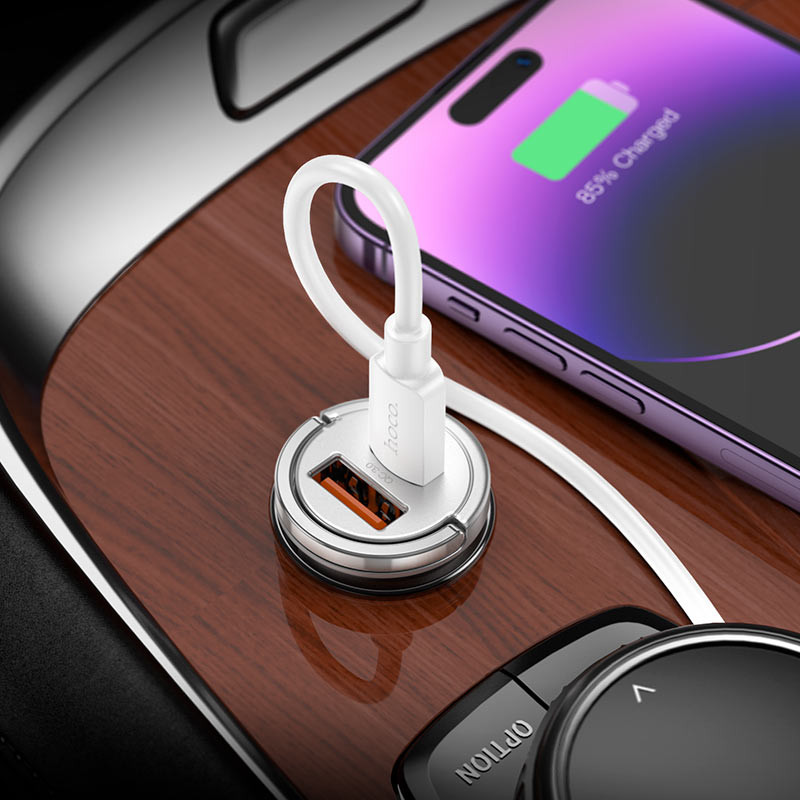 Auto punjač HOCO NZ10 HANDY 45W 4A