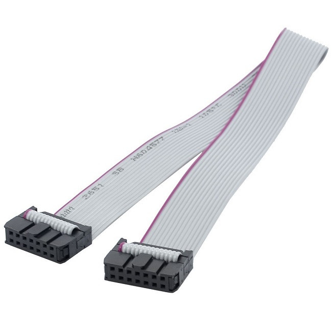 Trakasti produžni IDC kabal 14 PIN 2x7 2.54mm 60cm