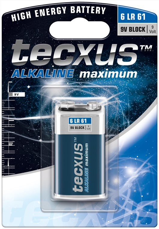 Baterija 9V TECXUS