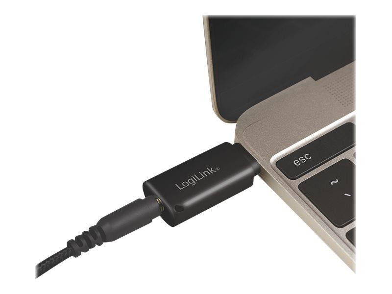 Audio adapter USB-C na 3.5mm LOGILINK UA0356