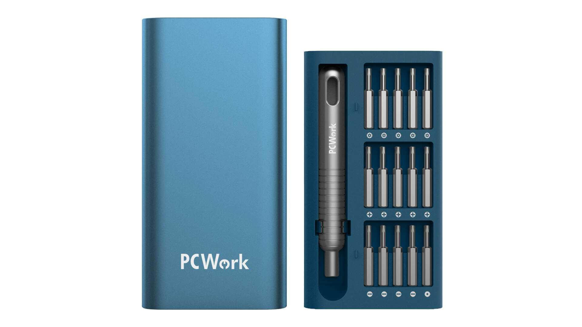 Set preciznih odvijača 30 nastavaka PCW08A PC WORK
