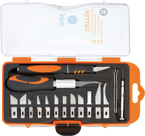 Set preciznih skalpela PG MINI M.8790 SET 18/1