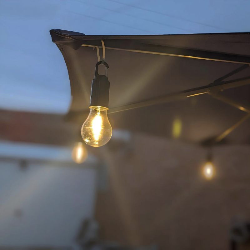 Punjiva LED sijalica za kampovanje 3W 3000K 100Lm GREEN TECH LFB-6000