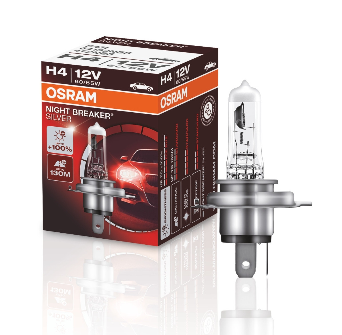 Auto sijalica halogena H4 60/55W OSRAM