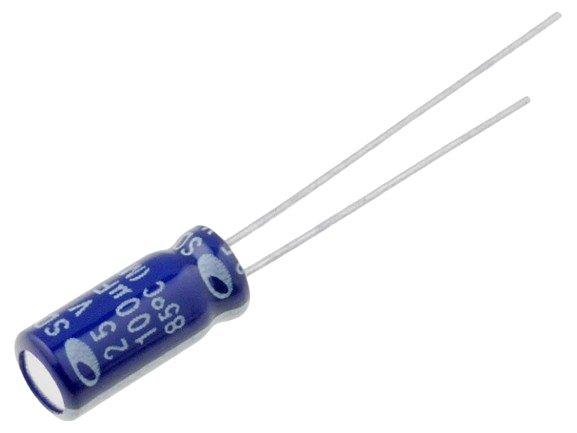Kondenzator 100uF 25V