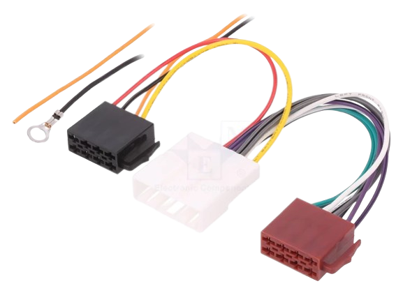 ISO adapter prelaz za FIAT, MAZDA, NISSSAN, OPEL, RENAULT ZRS-AS-47B