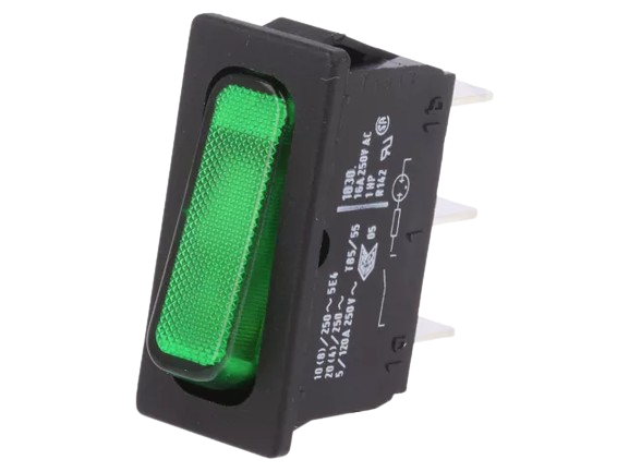 Rocker prekidač 20A 250V 1830.3118