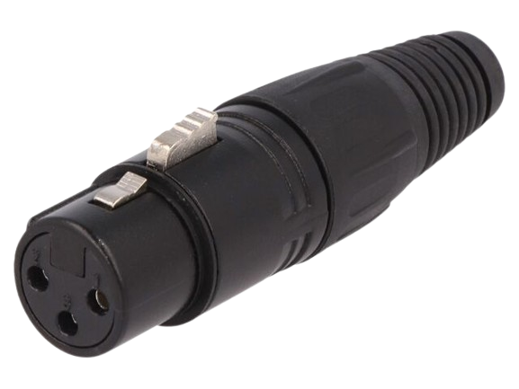 Audio konektor XLR 3 PIN FC6141
