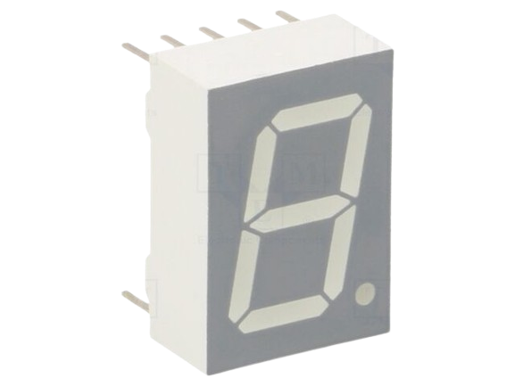 LED displej 7-segmentni 1 karakter TDSR1350