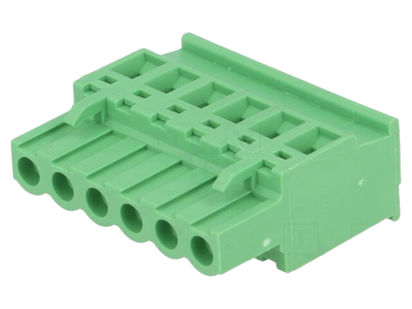 Terminal blok 6pin 10A 320V 2.5mm