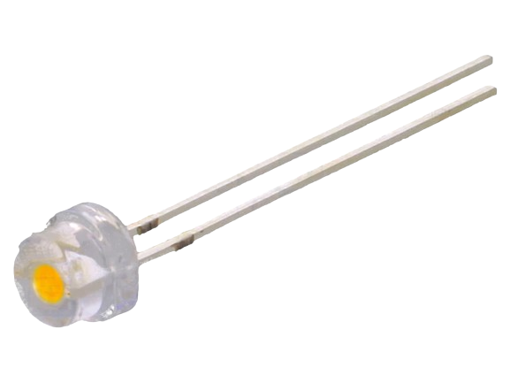 LED dioda topla bijela 4.8mm 3.6V