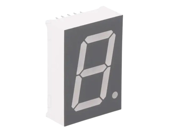 LED display 7-segmentni 1 karakter 25.4mm